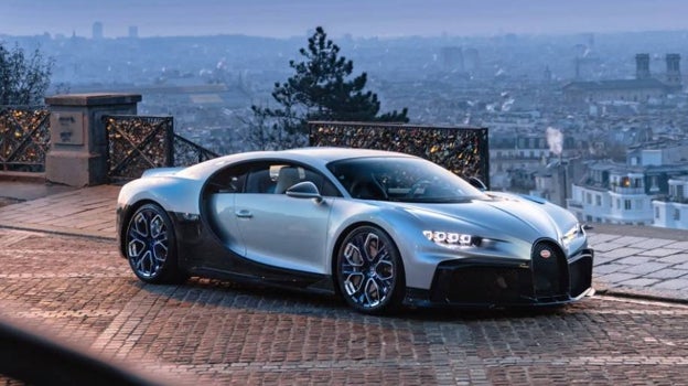 Bugatti Chiron Profilée