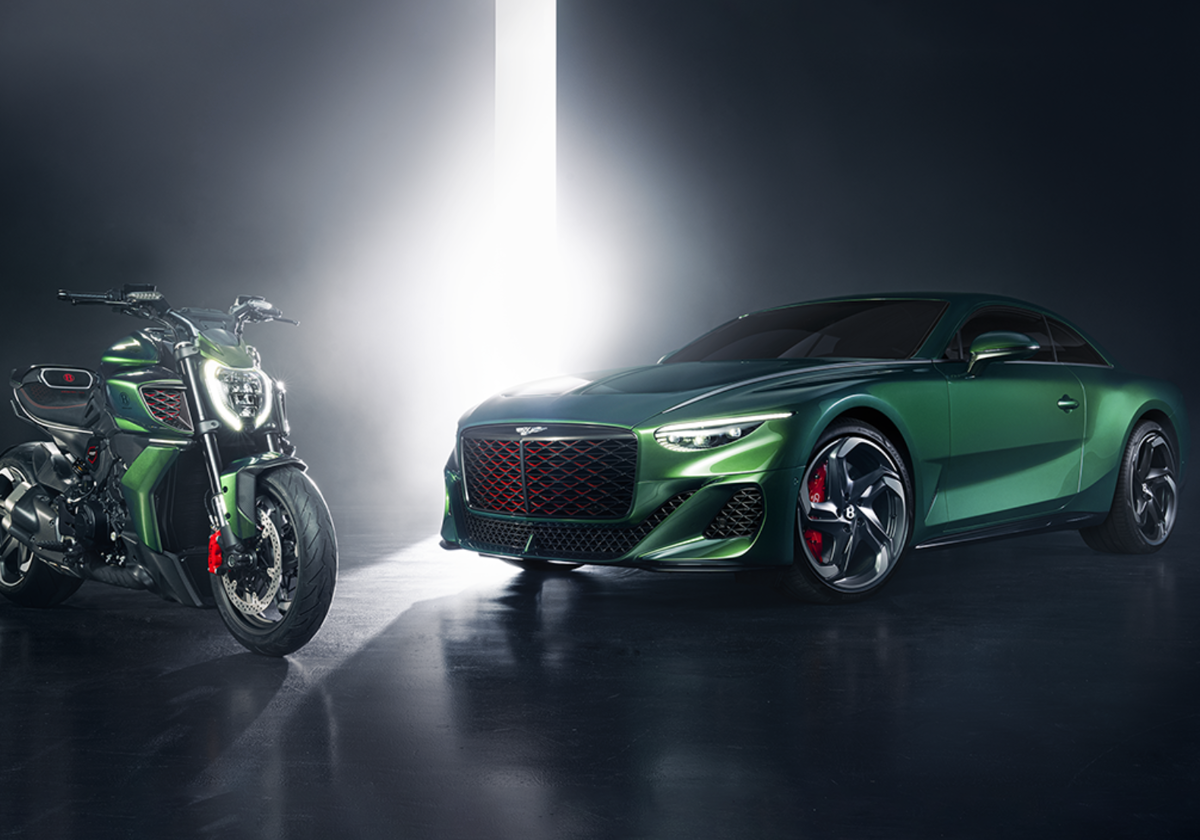 Así es la exclusiva moto en la que han colaborado Ducati y Bentley