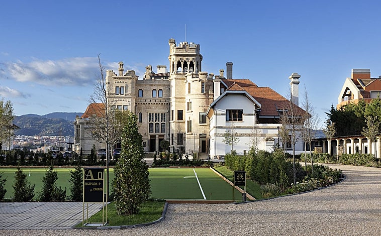 Imagen principal - Hotel Palacio Arriluce, en Getxo, Bilbao.