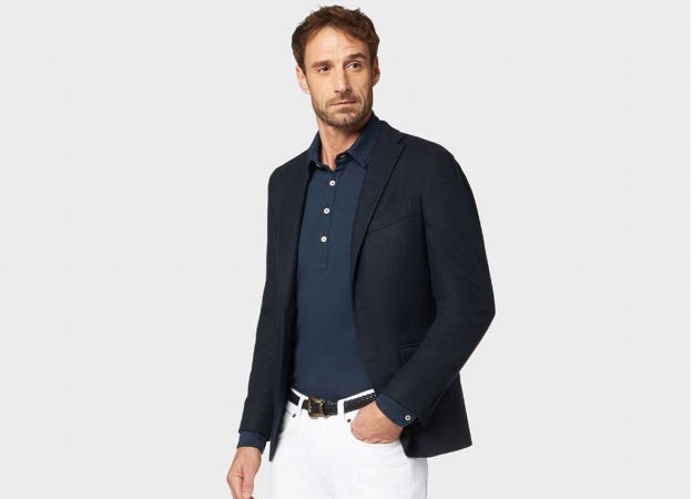 Blazer azul de Boglioli