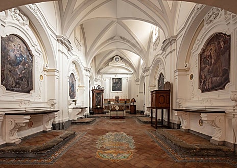 Imagen secundaria 1 - Anantara Convento di Amalfi Grand hotel se abrió en mayo de 2023, construido sobre un antiguo convento capuchino, del que se conservan diversos espacios como el claustro o la iglesia. 