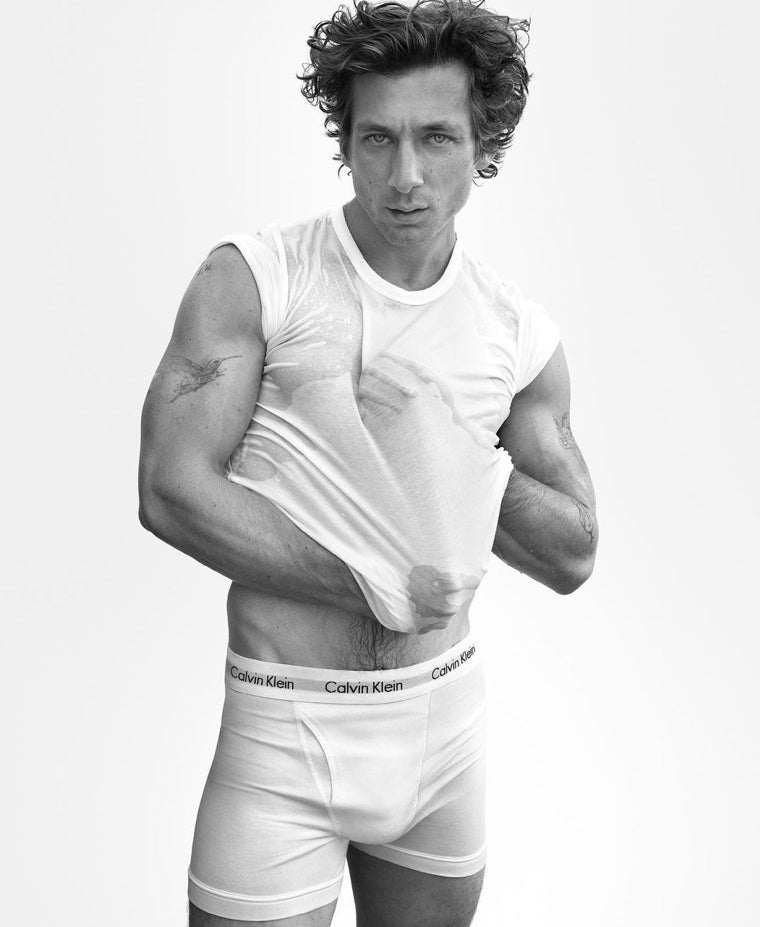 Jeremy Allen-White en la campaña para Calvin Klein