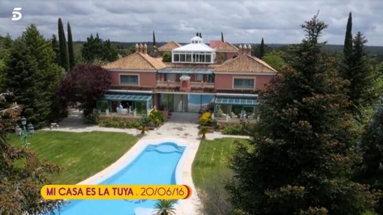 La Mansión De José Luis Moreno En Madrid Piscina Climatizada Pista De