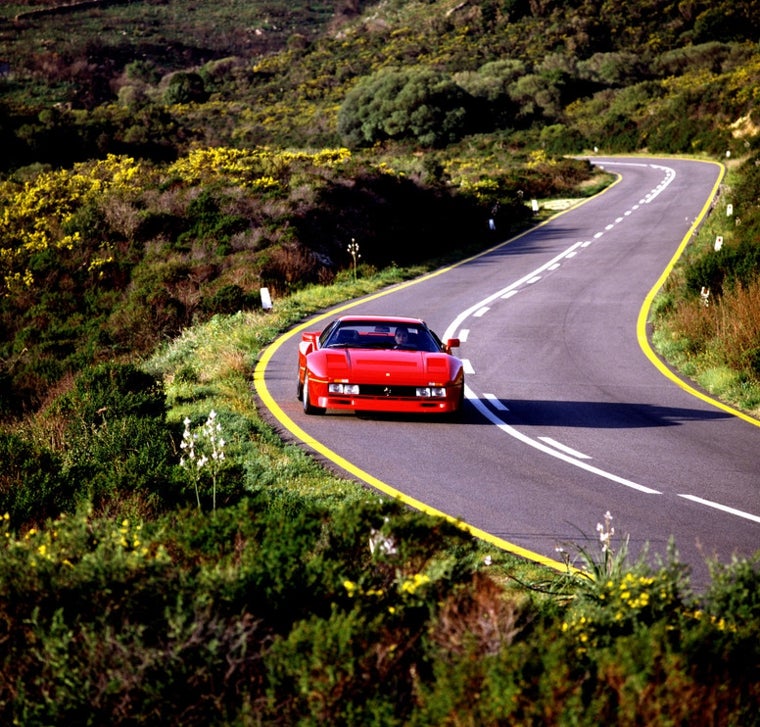 El Ferrari GTO en 1984