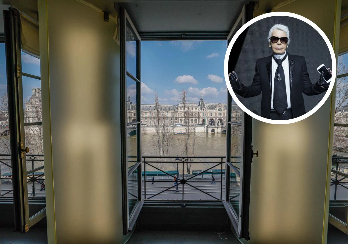 Así Es El Apartamento Futurista Que Karl Lagerfeld Tenía En París Y Que ...