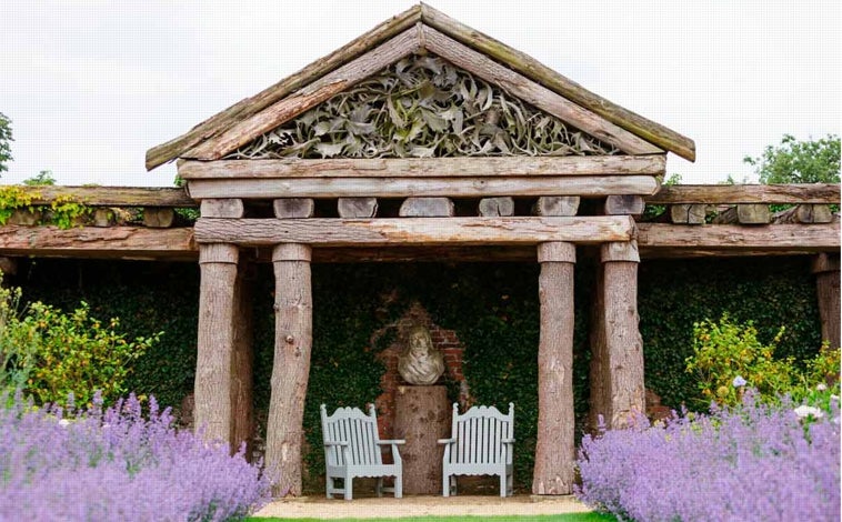 Imagen principal - Los jardines de Houghton Hall, una de sus atracciones más populares.