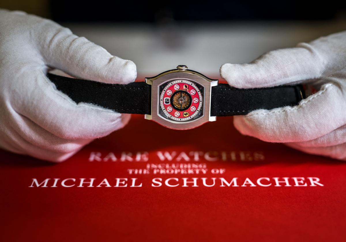 Subastados los relojes de Michael Schumacher