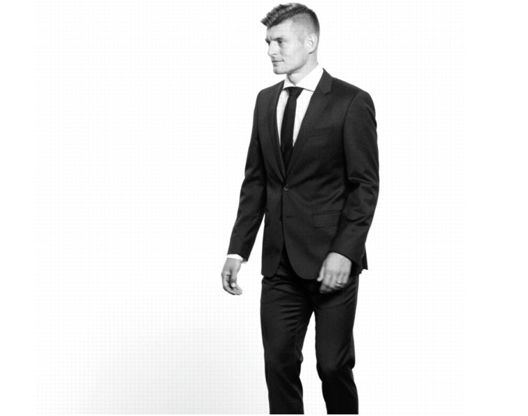 Toni Kroos, de Hugo Boss, en 2021.