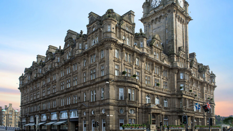 Imagen del hotel de lujo de Edimburgo The Balmoral