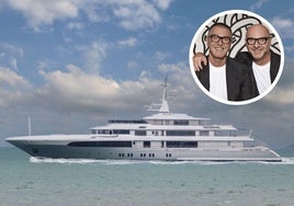 Así es el yate e Dolce & Gabbana valorado en 55 millones que navega por Formentera