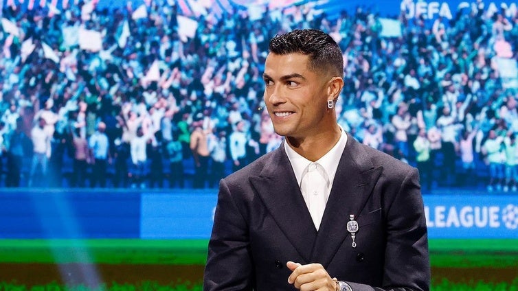 El reloj de 1,5 millones de euros de Cristiano Ronaldo para recoger su premio en el sorteo de Champions