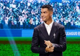 El reloj de 1,5 millones de euros de Cristiano Ronaldo para recoger su premio en el sorteo de Champions