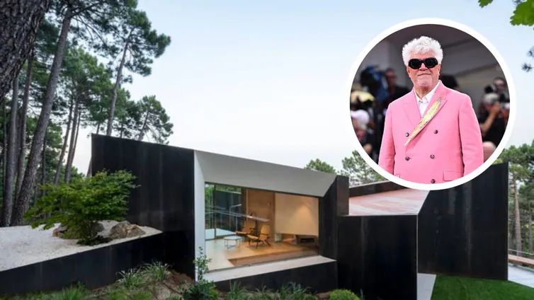 Así es la casa de diseño en El Escorial donde Pedro Almodóvar ha rodado 'La habitación de al lado'