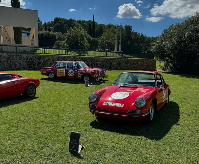 Porsche 911 that belonged to the late rally driver Ebs Mahle