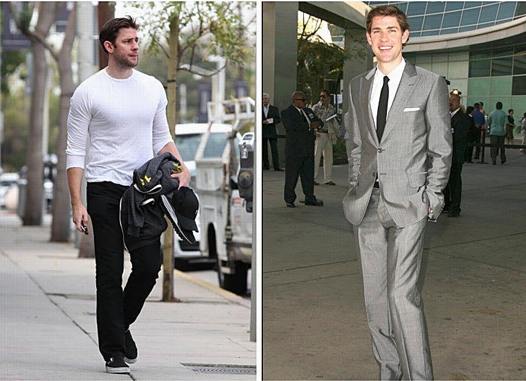 El cambio físico de John Krasinski desde su début en The Office ha sido evidente.