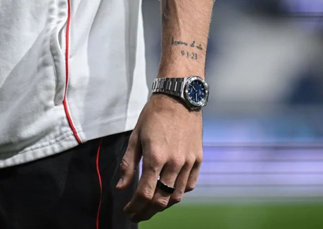 Secondary image 1 - Álvaro Morata with IWC watch