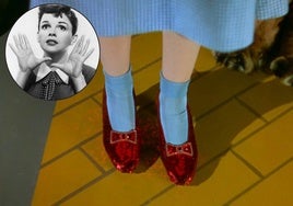 Vendidos por 26 millones de euros los famosos zapatos que usó Judy Garland en El mago de Oz