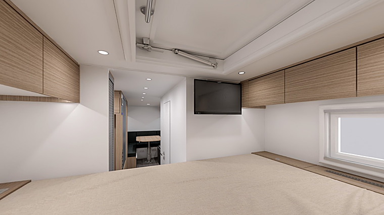 El dormitorio ofrece una cama King Size