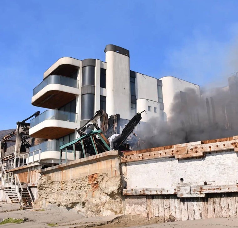 La casa que ha sobrevivido a lo incendios de Malibú