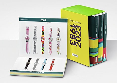 Imagen secundaria 1 - Detalles de la Swatch Encyclopedia (400€)