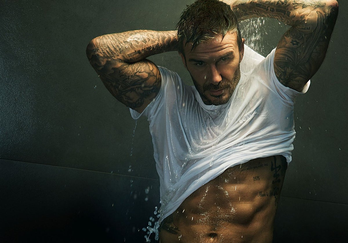 David Beckham, modelo de ropa interior para BOSS