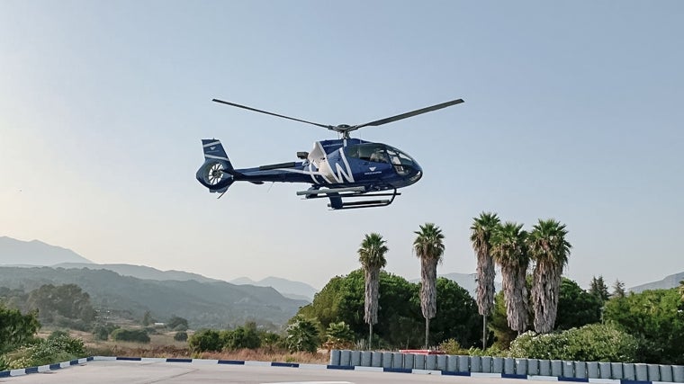 Helicóptero privado