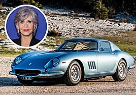 Vendido por 2,2 millones de euros un Ferrari que perteneció a la actriz Jane Fonda