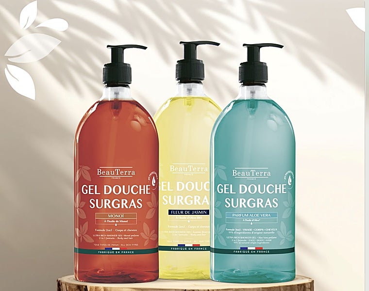 BeauTerra es una marca certificada Bio con envases eco-friendly, que ofrece productos para la higiene y el cuidado corporal y capilar.