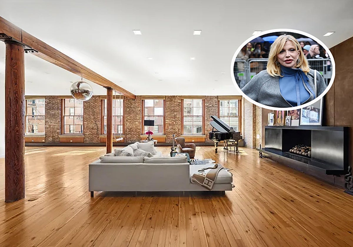 Así es loft en el que vivió Courtney Love que se vende por 8,3 millones