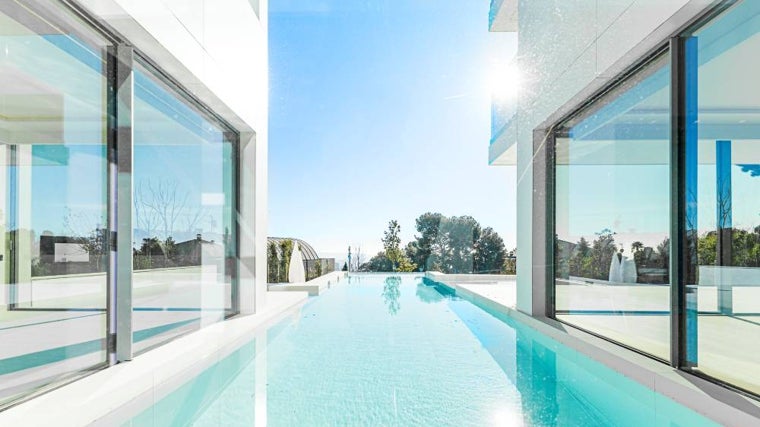 Piscina de la vivienda