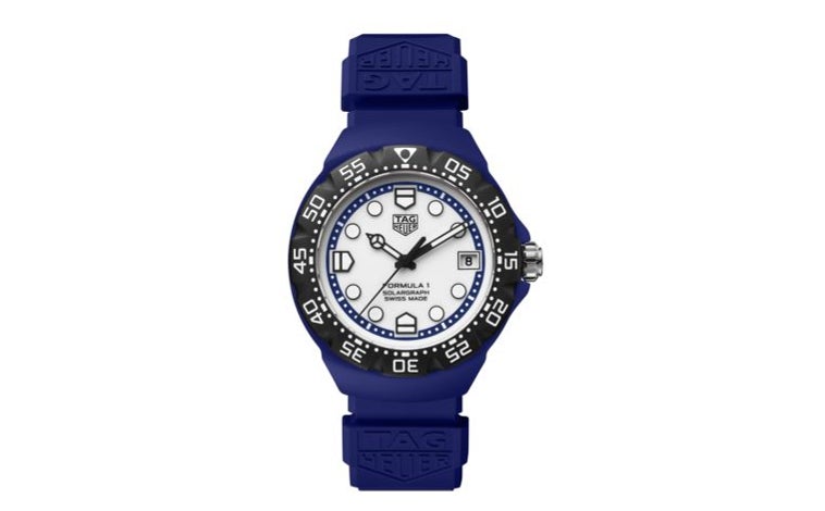 Immagine principale - Diversi cinturini sportivi: TAG Heuer Formula 1 Solargraph (€ 1.750), Hamilton Intra-Matic Chrono (€ 2.595) e Omega x Swatch MoonSwatch Mission to the Pink Moonphase (€ 275)