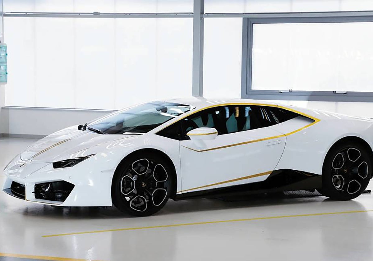El Lamborghini Huracán del Papa Francisco