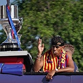 Las joyas de casi 100.000 euros con las que Lamine Yamal celebró La Liga: de un reloj de lujo a las pulseras de la suerte