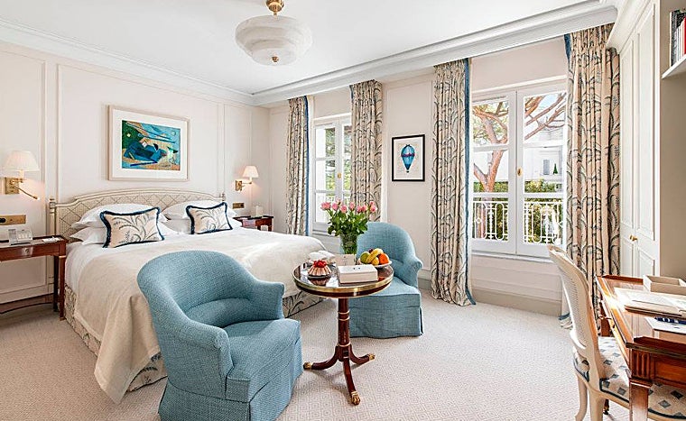 Una de las habitaciones del hotel Cap-Eden-Roc