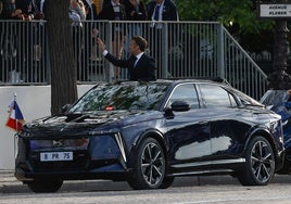 El SUV eléctrico de 75.000 euros que ha estrenado el presidente francés Macron