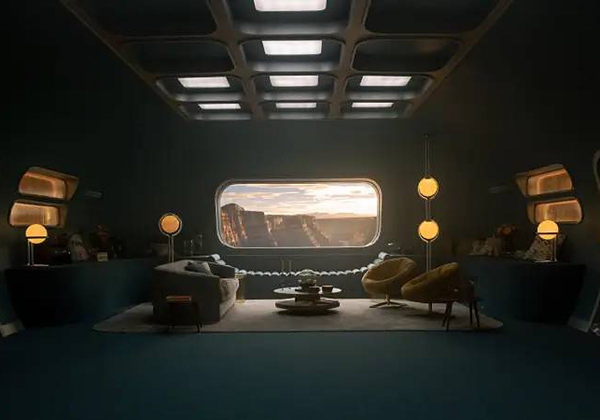 Interior del bunker Kimera