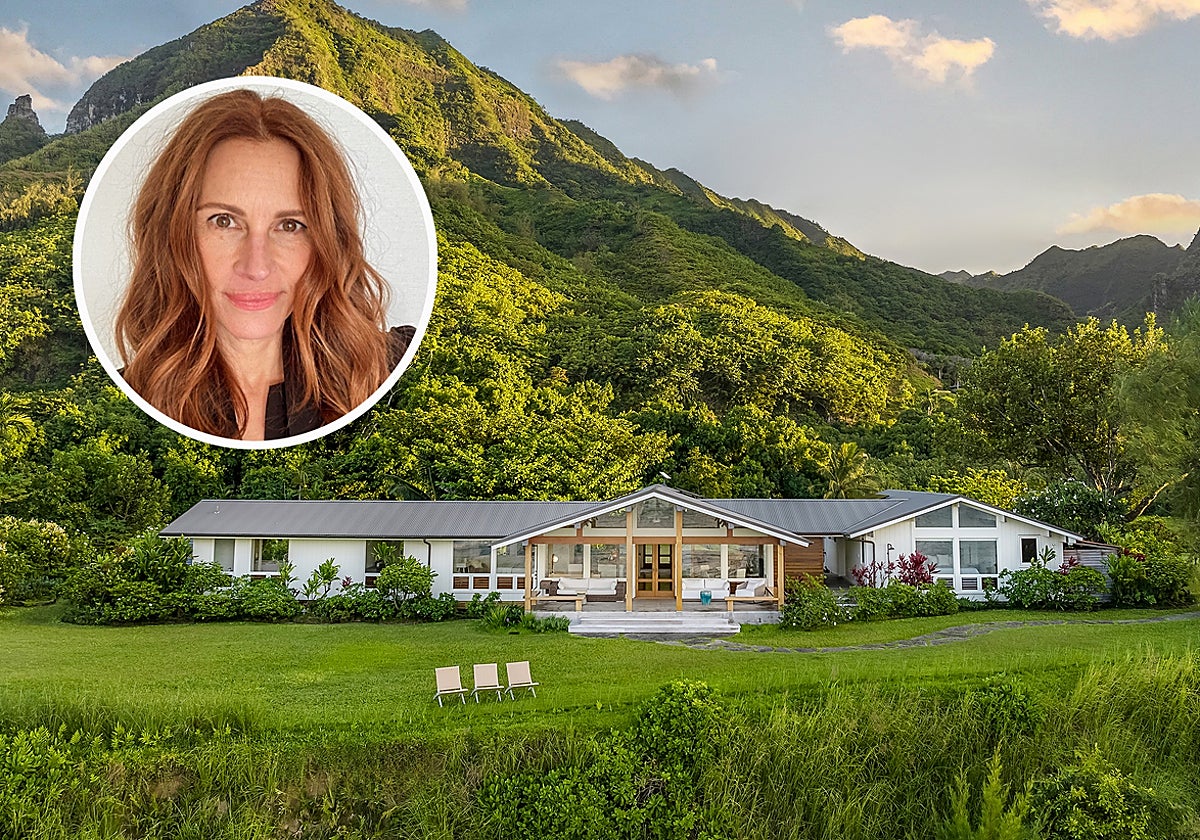 Así es la propiedad de Hawaii en la que vivió Julia Roberts que ha salido a la venta