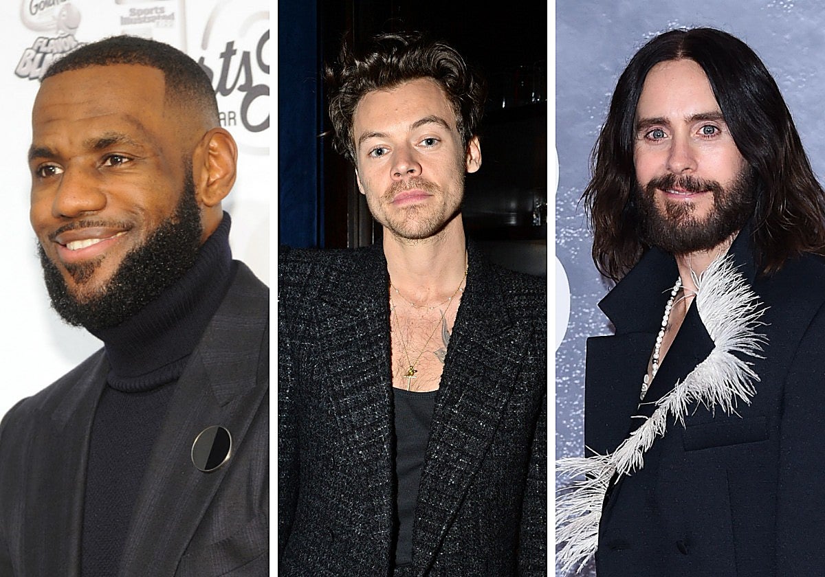 LeBron James, Harry Styles y Jared Leto.