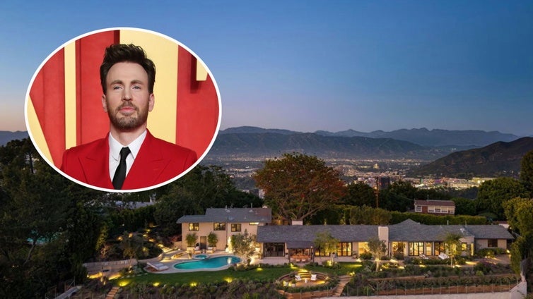 El actor Chris Evans pone a la venta su casa en Hollywood Hills por 6 millones de euros