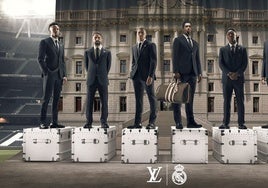 Louis Vuitton vestirá a los jugadores del Real Madrid: así serán los nuevos trajes de los jugadores fuera del terreno de juego
