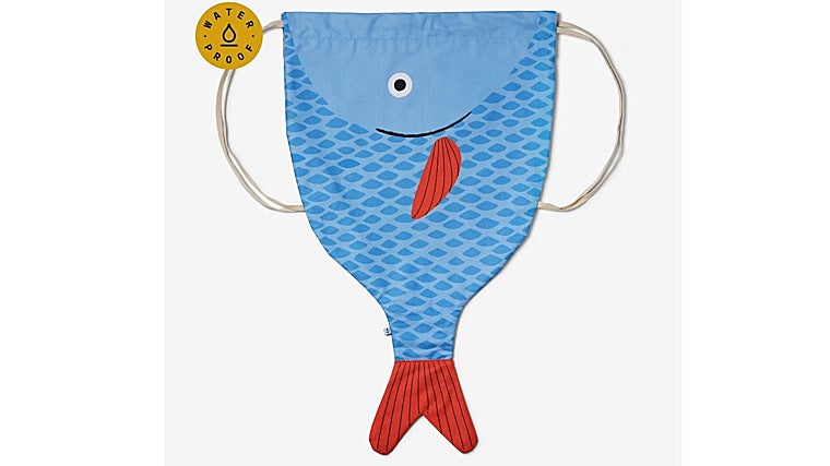 Mochila Pez Soldado Azul de Don Fisher (66€)