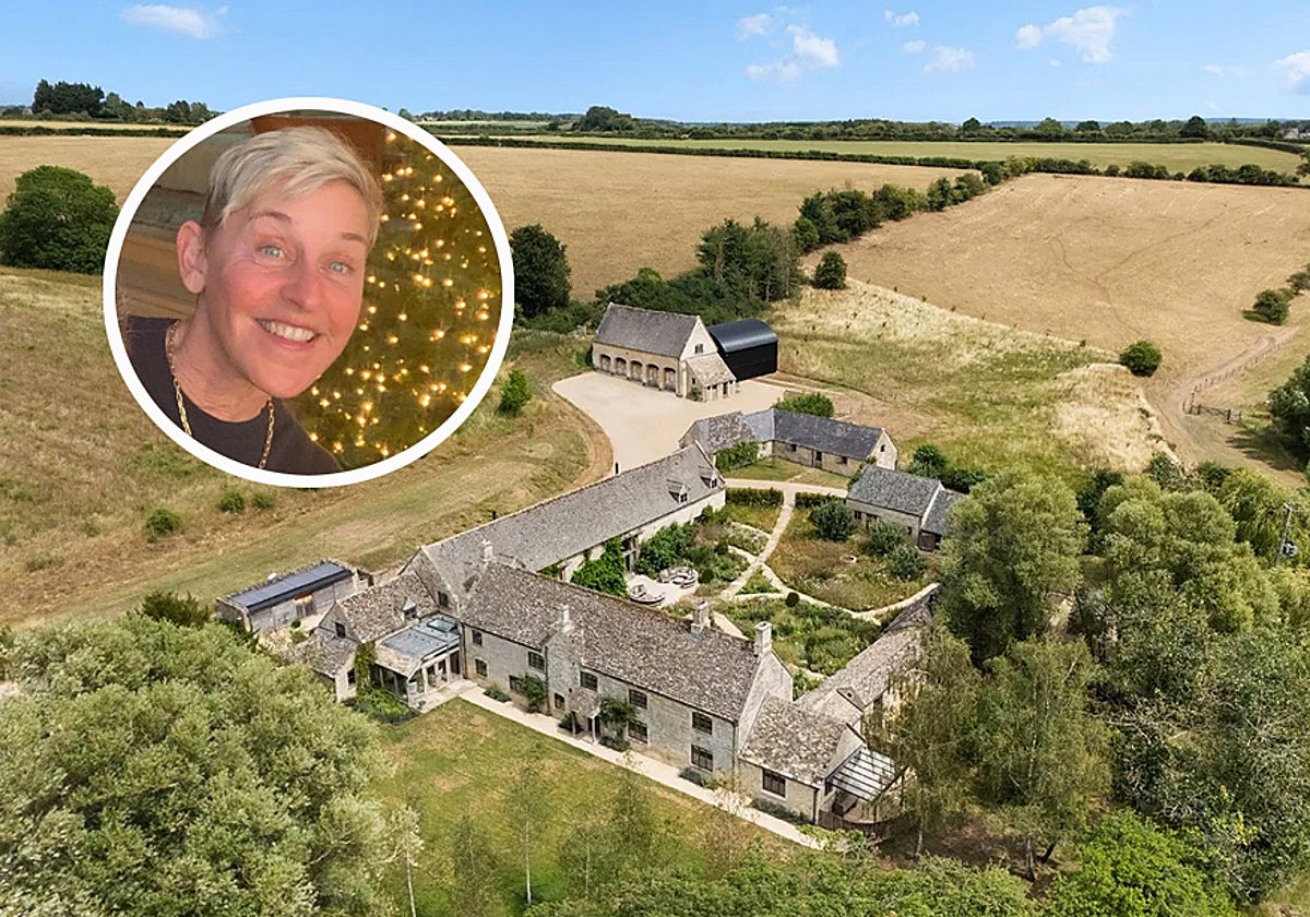 Así es la propiedad de la campiña inglesa que ha puesto a la venta Ellen DeGeneres