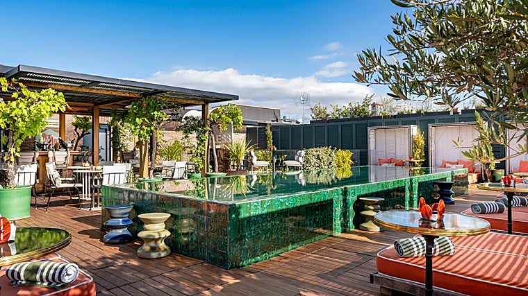 'Rooftop' del hotel Bless Madrid