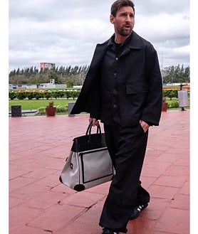 Imagen secundaria 2 - Detalles del estilismo de Messi
