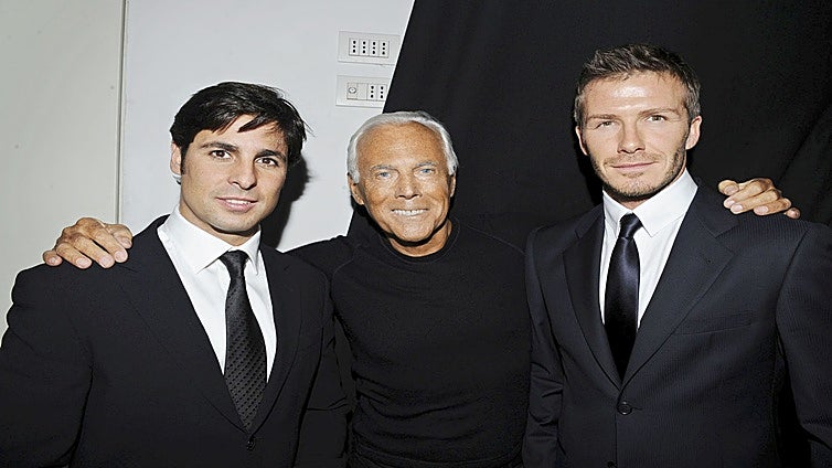 Giorgio Armani, el 'rey' del traje de hombre