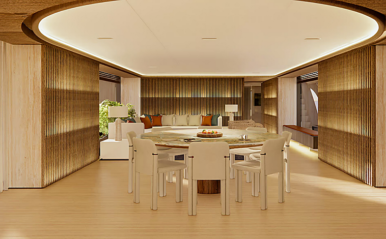 Imagen principal - Imágenes del interior del Oasis 42M