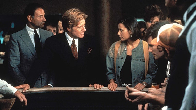 Robert Redford en 'Una proposición indedente'.
