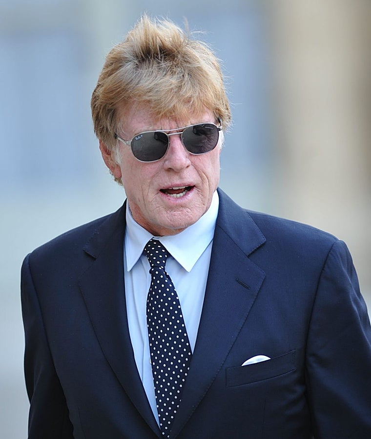 Robert Redford y sus gafas Ray-Ban.