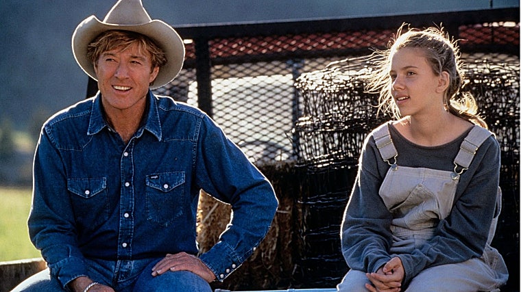 Robert Redford y Scarlett Johansson.