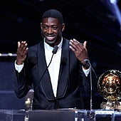 Del esmoquin a medida al reloj de 350.000 euros de Ousmane Dembélé, ganador del Balón de Oro 2025